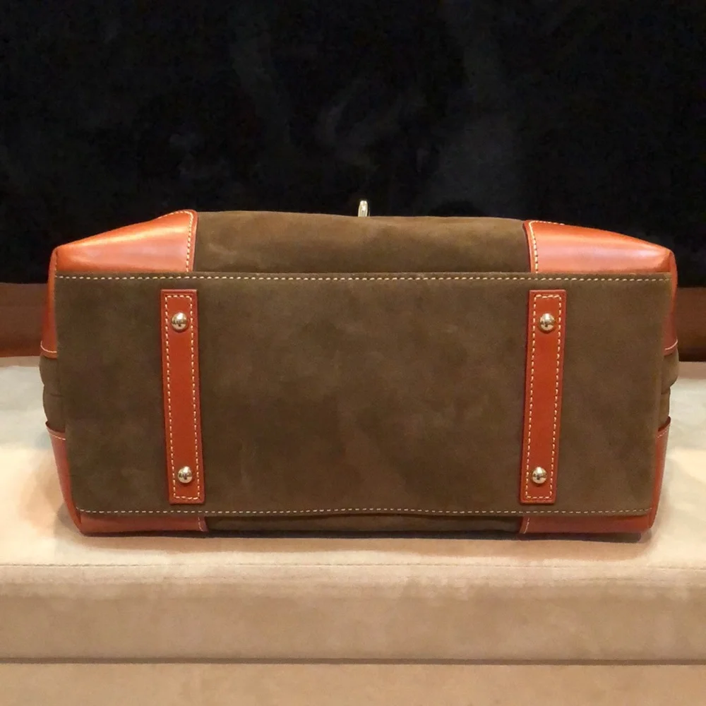 Dooney & Bourke Olive and Tan Hobo Bag Set - Picture 6 of 16